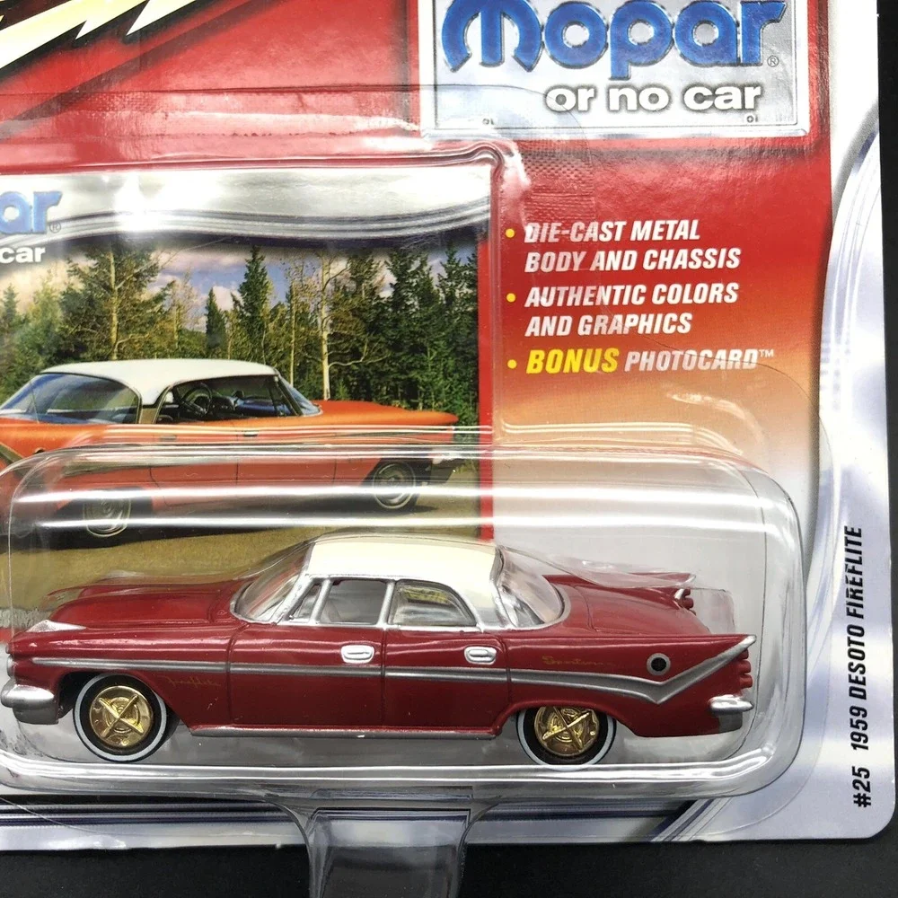 Johnny Lightning Mopar‎ White Lightning 1959 Desoto Fireflite Chase Diecast 1/64